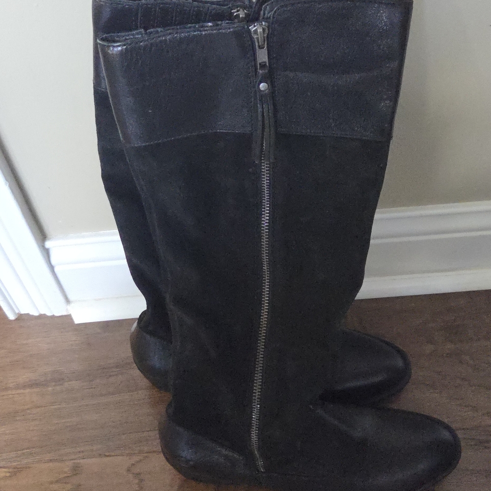 Born Black Over the Knee Boots